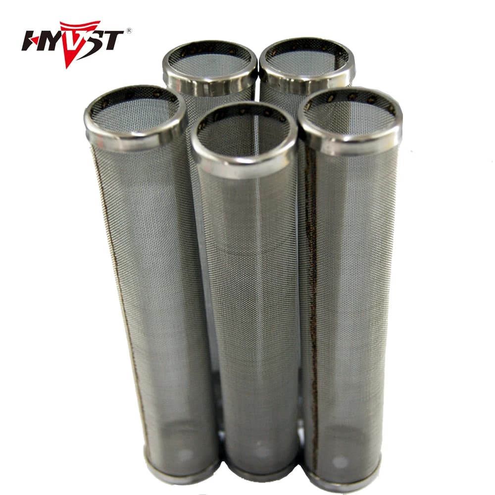 Aftermarket HP-strainers Manifold Pump Filter 1-layer with Wings, 30/60/100/150/200 Mesh - STAINLESS STEEL Length 144 Mm (5 Pcs)