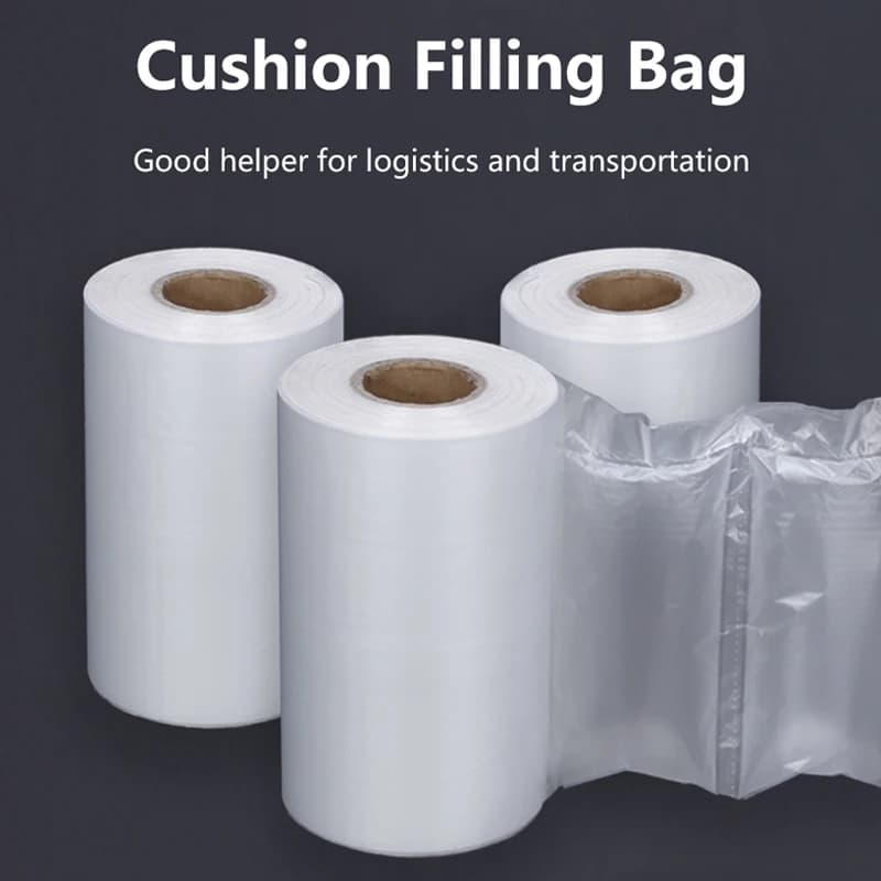300M Inflatable Bubble Column Air Cushion Packaging Air Column Bag Packaging Shockproof Bubble Film Anti-collision Buffer