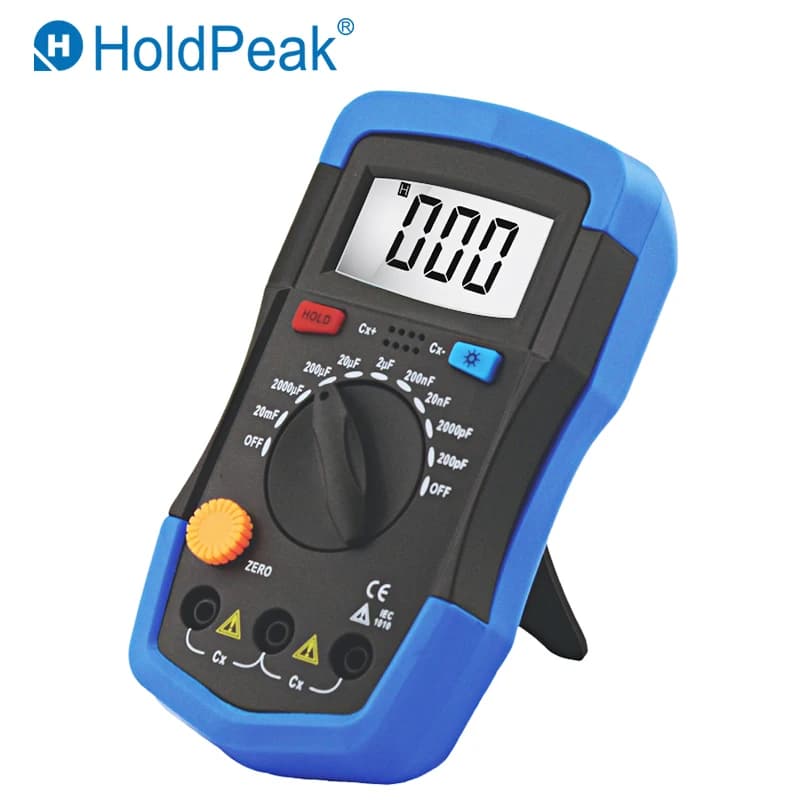 HoldPeak HP-36DMini Multimeter LCD Digital Capacitance meter Capacitor Tester pF mF Circuit Gauge Back Light