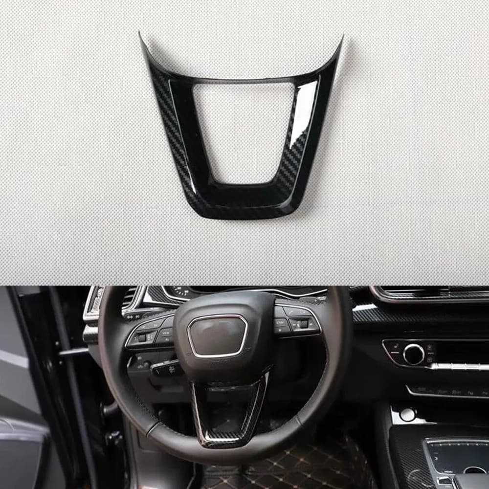 New Car Styling For Audi Q5 2020 2021 Steering Wheel Decoration Trim Auto Moldings