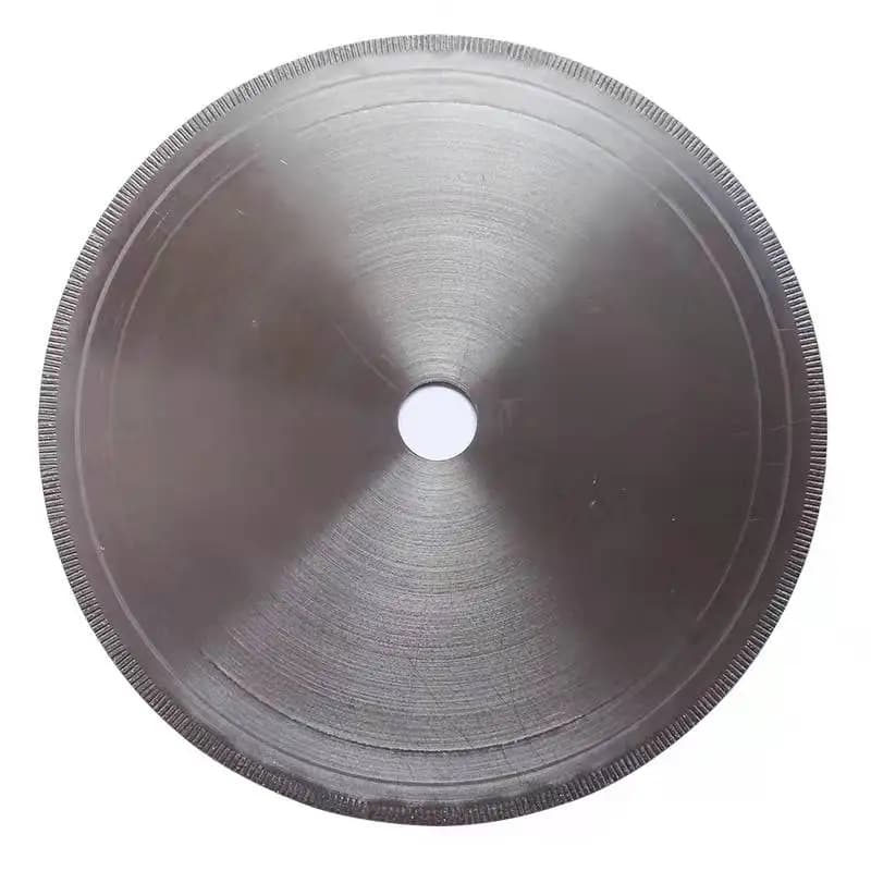 Circular Saw Blade Straight Tooth 100/150/180/200mm Cutting Arbor Disc for Jade Agate Glass Gems Stone Polishing Tools