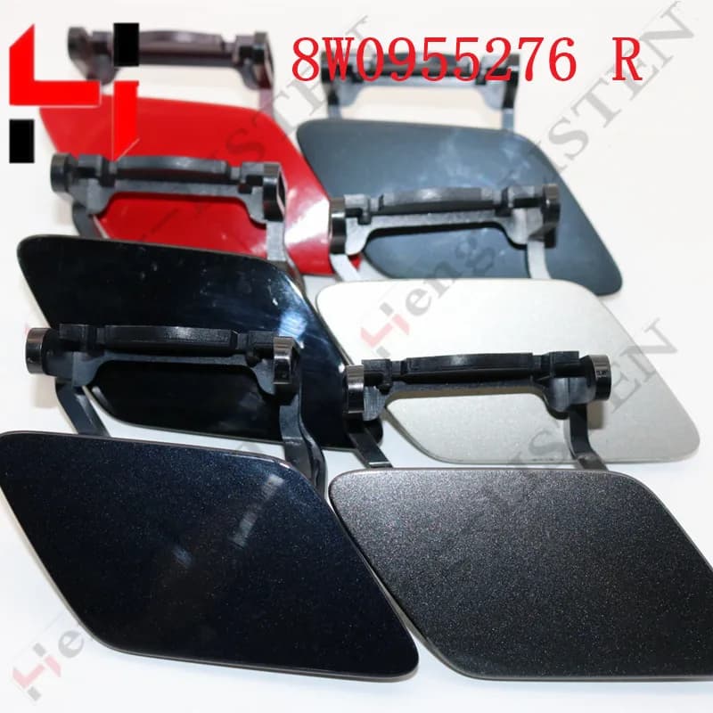 1 Pair For A4 B9 2015-2018 Left Right Side HEADLIGHT WASHER COVER CAP 8W0955275 L  8W0955276 R