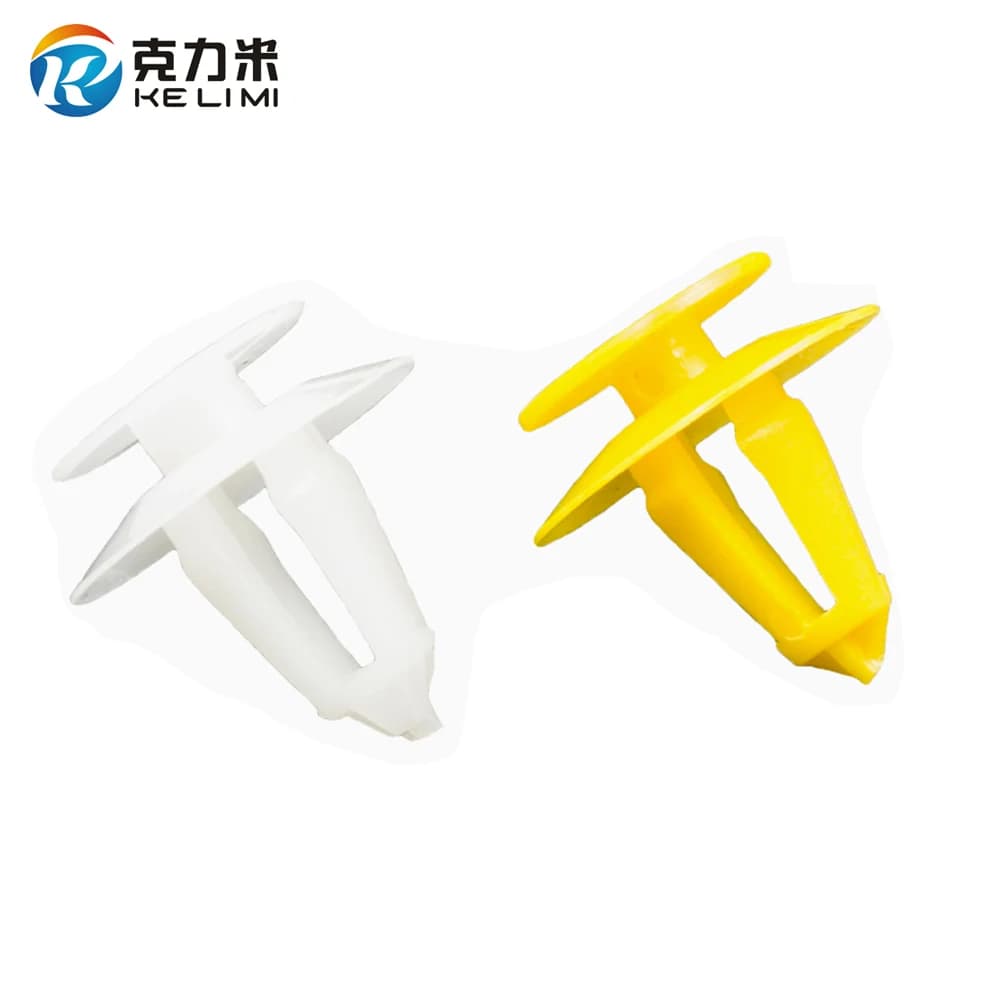 50 Pieces 8mm Door Card Trim Panel Clip Fasteners Retainer Fixed Clamp For BMW Mercedes-Benz Car Body Fixed Rivets