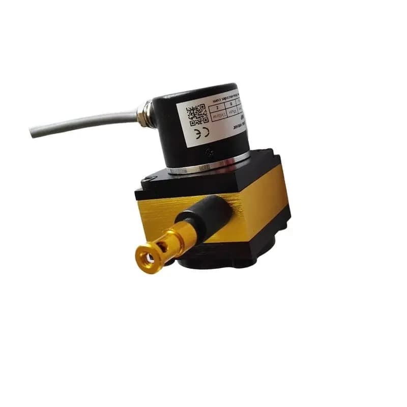 CALT 1000mm Range Draw Wire Displacement Sensor Linear Rope Encoder String Pot Potentiometer Type