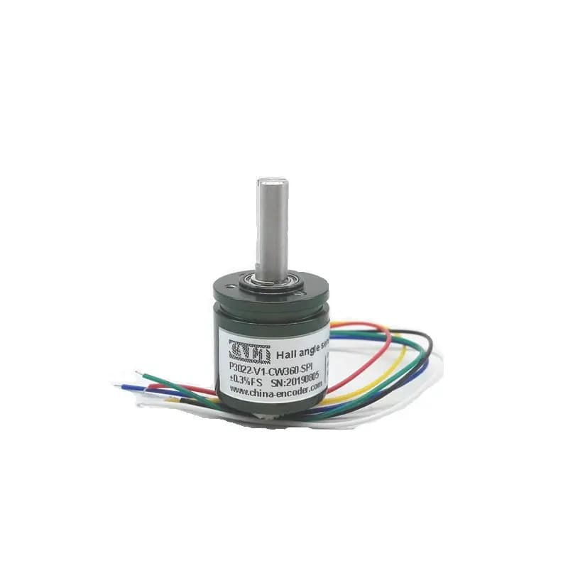 CALT Mini Magnetic Hall Effect Rotary Encoder 360 Degrees 12bit Angle Sensor P3022-V1-CW360-SPI