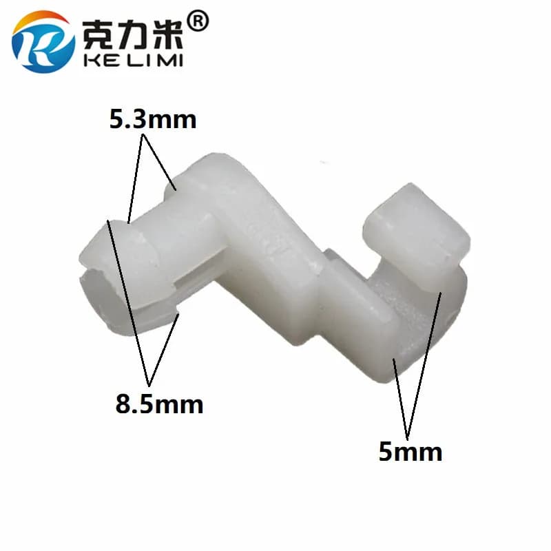 KE LI MI Nylon Retainer Clip for Toyota Door Lock Latch Rod 5mm Size Vehicle