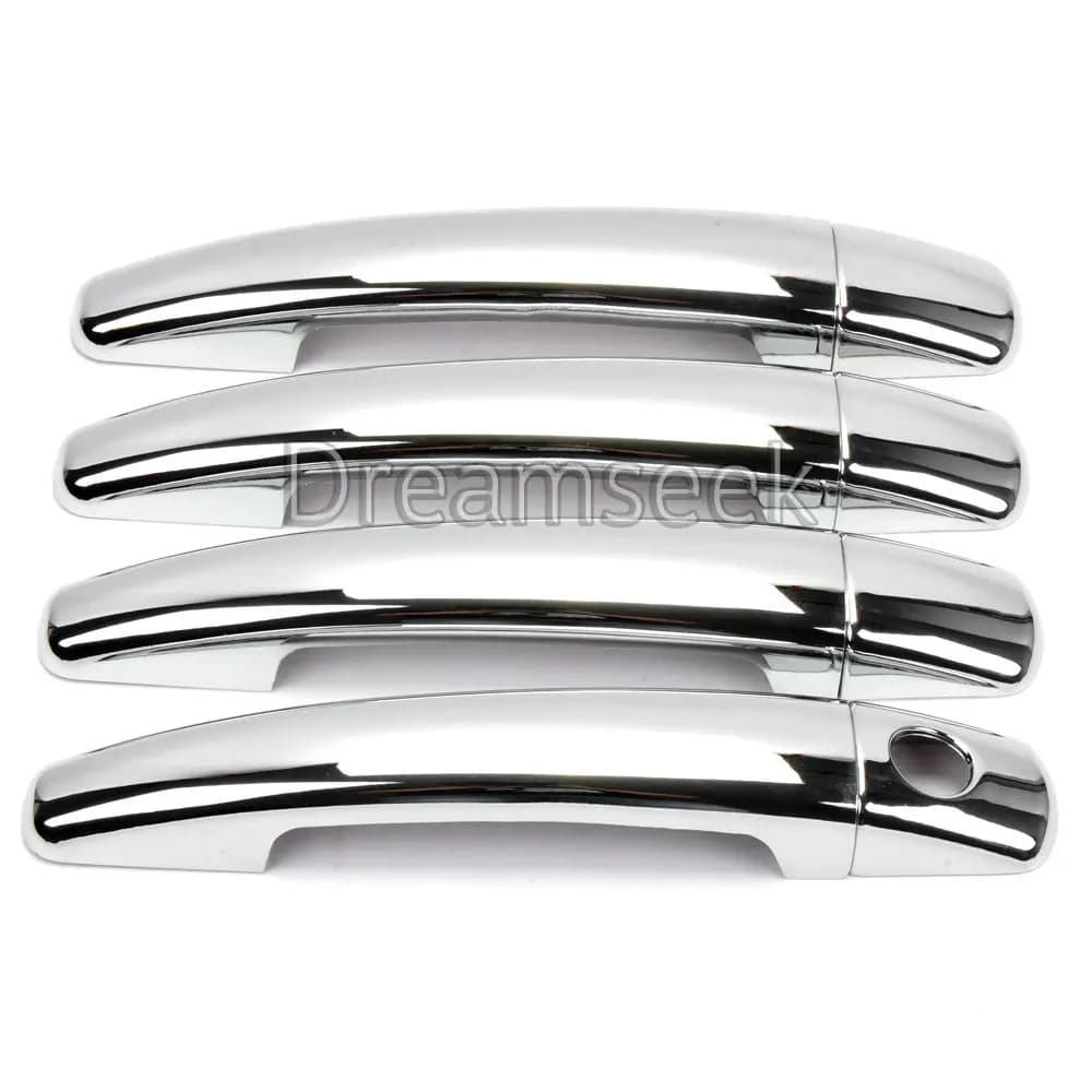 Door Handle Cover For Peugeot 408 407 308 3008 207 / Citroen C4 C6 ABS Chrome Molding Trim Bezel Exterior Decoration