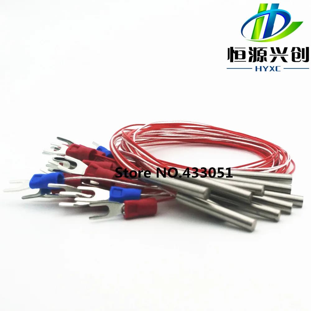 Three Wire PT100 Temperature Sensor / Platinum Resistance Temperature Sensor / PT100