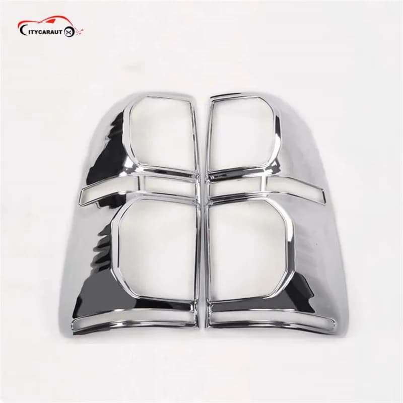 CITYCARAUTO car styling FOR 2012-2014 Hilux Accessories ABS Chrome Design Rear Lamp Cover For Hilux Vigo Tail Light Casing Parts