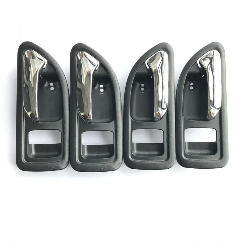4PC BLACK INSIDE DOOR HANDLE FOR Great Wall Haval Hover H3 H5 2010-2013 Inside Handle Car Handle Door Knob