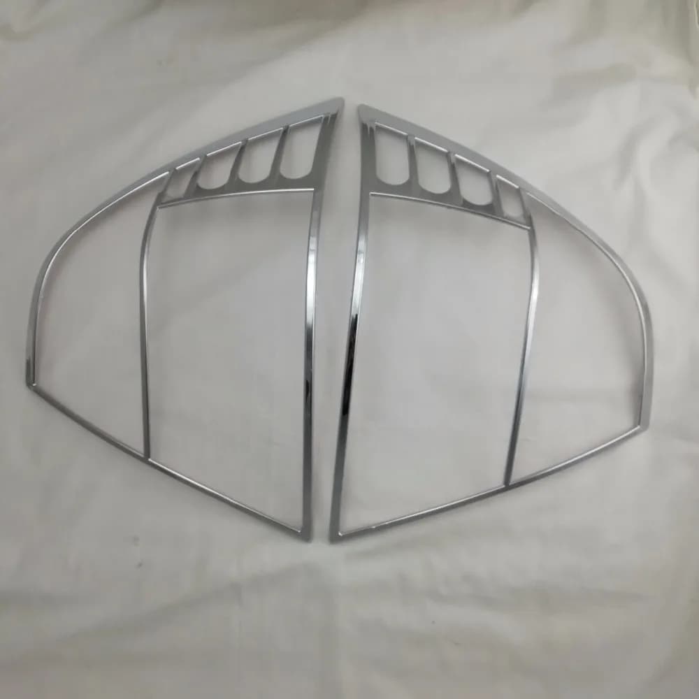 2pcs ABS Chrome Car Rear Tail Lamp Cover for Toyota Corolla 2005 Automobile exterior trim