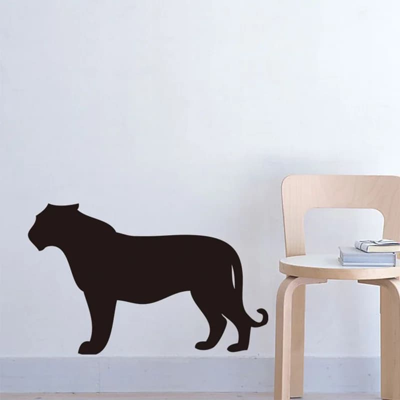 Home Decoration Removable Leopard Shape Blackboard Sticker Water-proof Chalkboard Wall Stickers Home Decor adesivo de parede