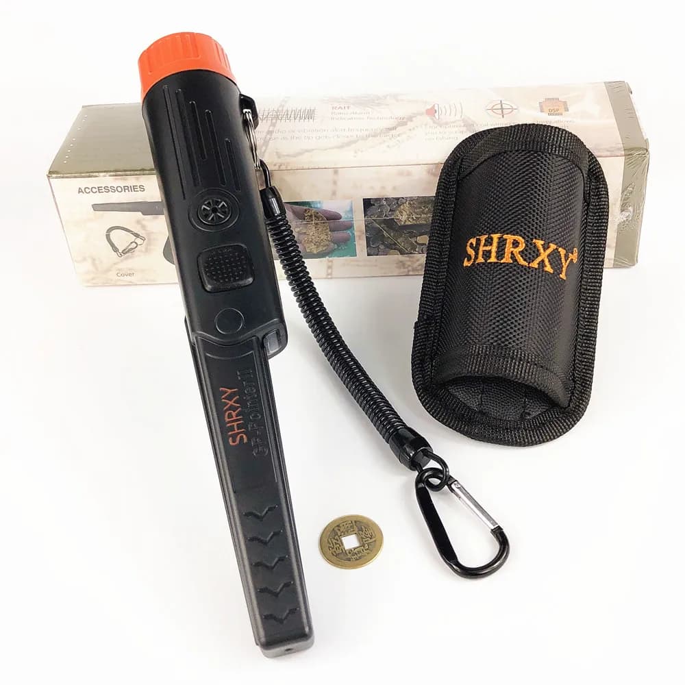 Upgrade Metal Detector Pointer Pinpoint GP-PointerII Waterproof Hand Held Metal Detector with Bracelet