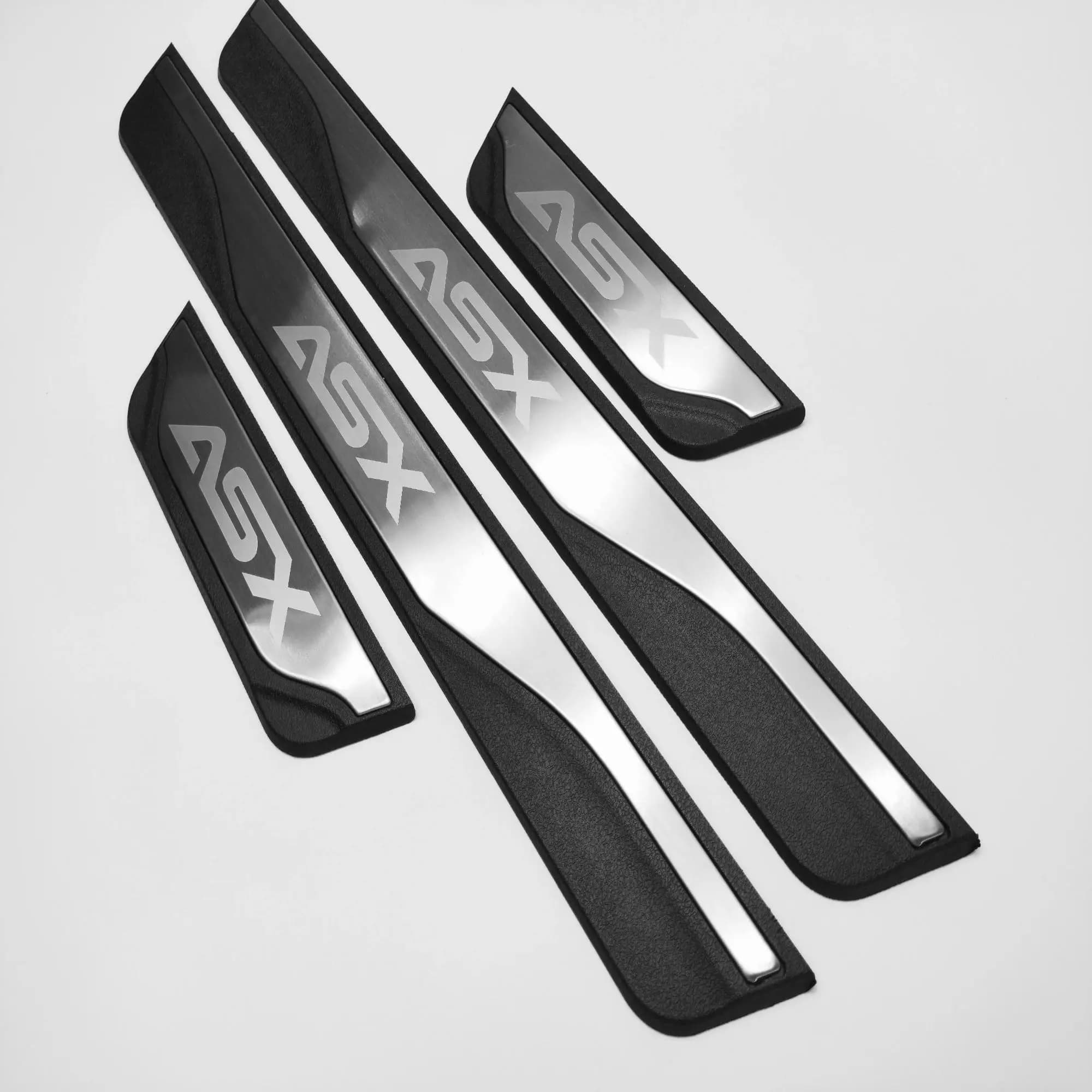 For Mitsubishi Asx 2019 2020 2021 2022 2023 2024 Car Accessories Door Sill Scuff Plates Guard Protector Sills Pedal Stickers