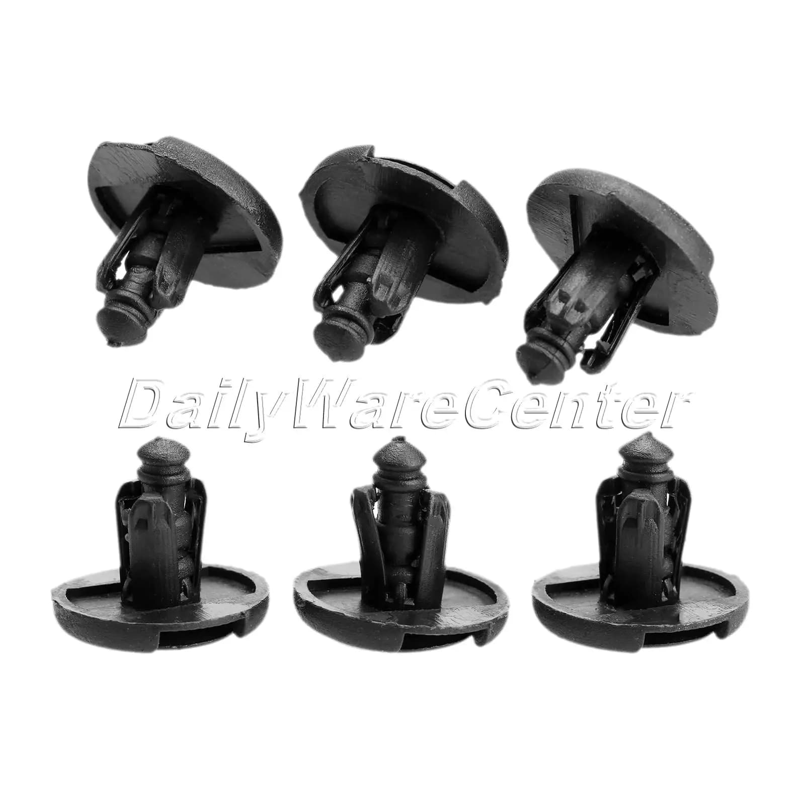 Mgoodoo 50Pcs CAuto Bumper Fastener 7mm Hole Rivet Retainer Push Engine Cover Car Door Trim Panel Clip Fasteners for Suzuki Alto