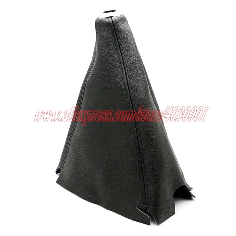 Universal PVC Leather shift knob cover Brand Gear Shift Knob Boot Black Stitching