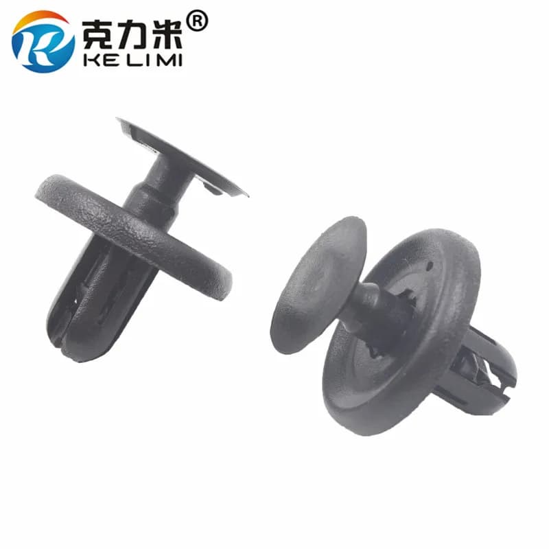 KE LI MI 50Pcs Auto Fender bumper Engine Under Cover Clip Fastener Push Type Retainer Rivet Snaps For SUBARU BMW Toyota