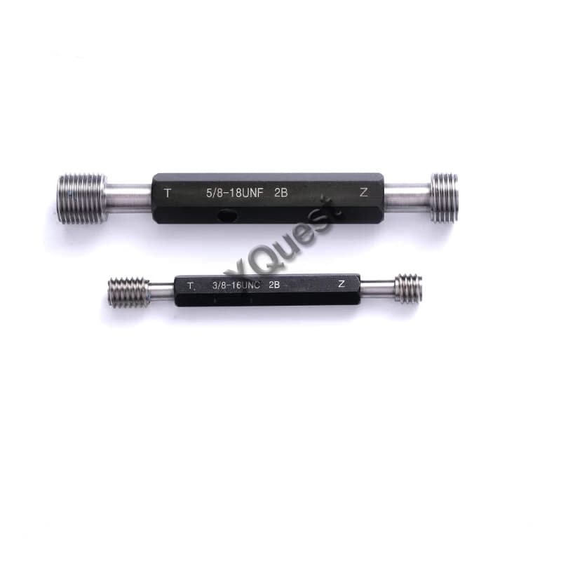 Unified Thread Plug Gauge 2B UNC UN UNEF 1/4 5/16 3/8 7/16 1/2 Right Hand Fine Threads Gauges UNF 1/4-28 5/16-24 7/16-20 1/2-28