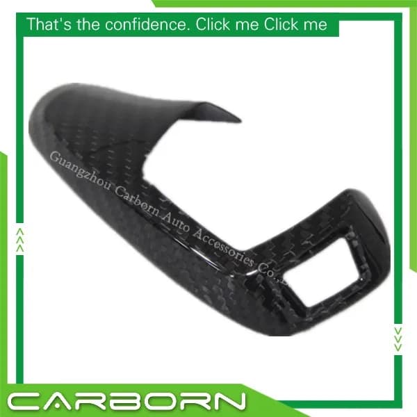 For BMW F01 F02 X3 F25 X4 F26 X5 E70 F15 X6 E71 F16 X5M X6M General Version Real Carbon Fiber Gear Shifter Cover LHD