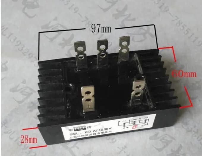 Generator Rectifier Bridge Reactor 60a 100a motor repair fittings NO.C1012