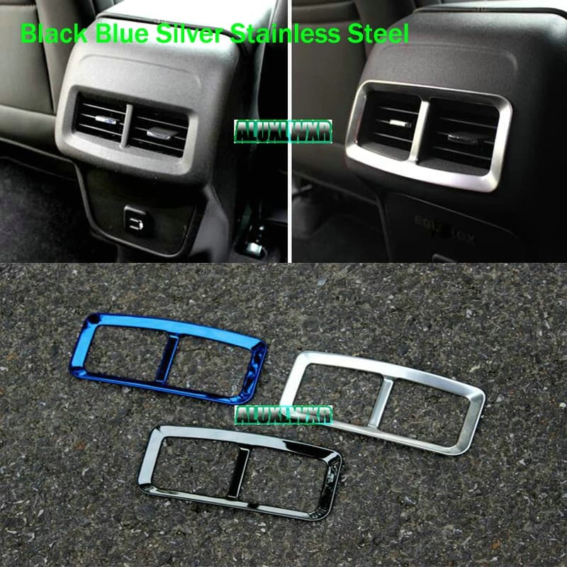 Car Interior Rear Air Conditioning Outlet Decorative Cover Trim 2019 Auto Accessories Third GE 2018 for Chevrolet Holden Equinox