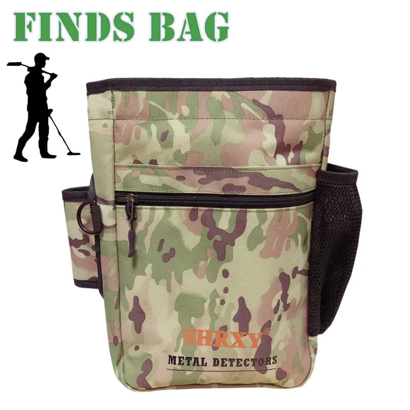 Metal Detector Pouch Bag Digger Supply Treasure Waist Pack Good Luck Finds Bag Garden Detecting Tools Shovel Bag