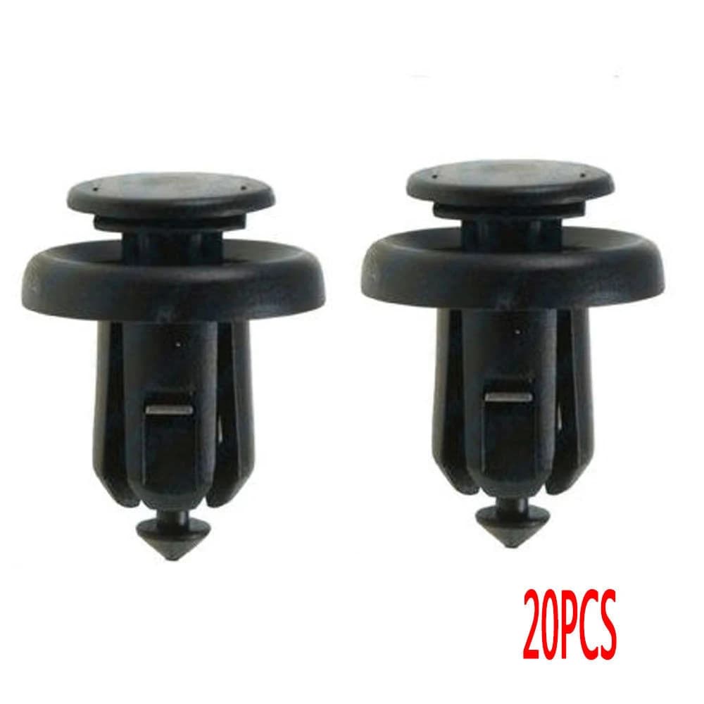 20x Front Bumper Clip Push Type Retainer W/Metal Insert 91505-S9A-003 For Honda Locking Hooks & Clip Fastener Push Latch Rivet