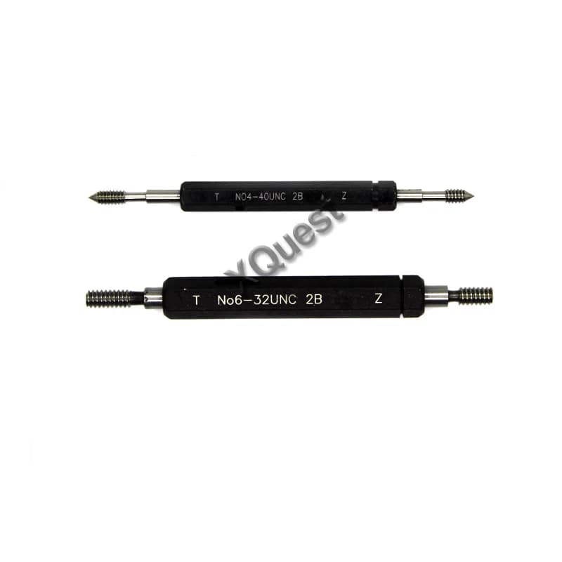 2B Fine Thread Plug Gauge UNF0-80 1-72 2-64 4-48 6-40 8-36 10-32 12-28 Unified Coarse Threads Gage UNC 1/4-20 5/16-18 3/8-16