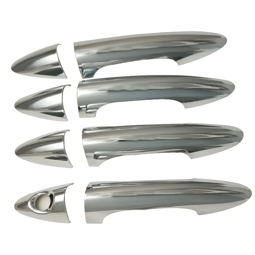 For Hyundai VENARA RB i25 Accent Blue 2011-2018 High-quality Car The door handle bowl Covers ABS Chrome Accessories Stickers