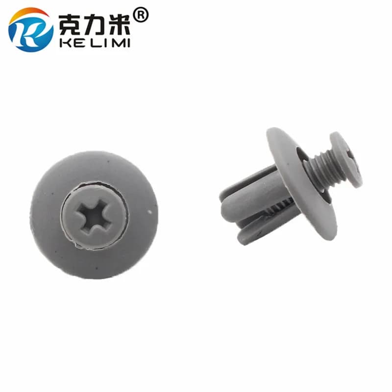 KE LI MI Car clips fastener door trim panel retainer rivet fits 8mm hole plastic screw expansion clips auto