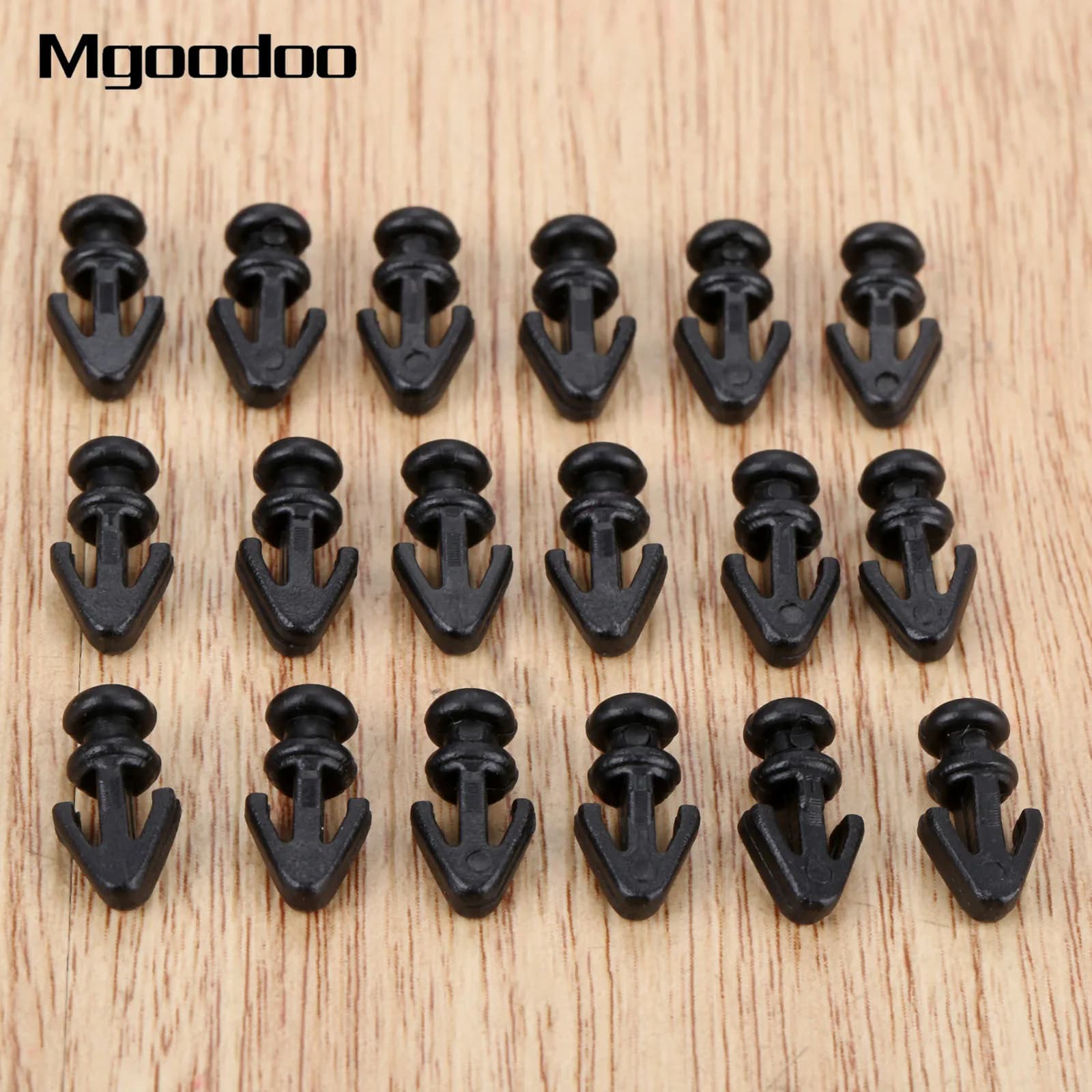 50Pcs Car Lower Weatherstrip Door Seal Sill Sealing Strip Fastener Clips Rivet For Ford Mondeo MK2 MK3 MK4 Car Accessories