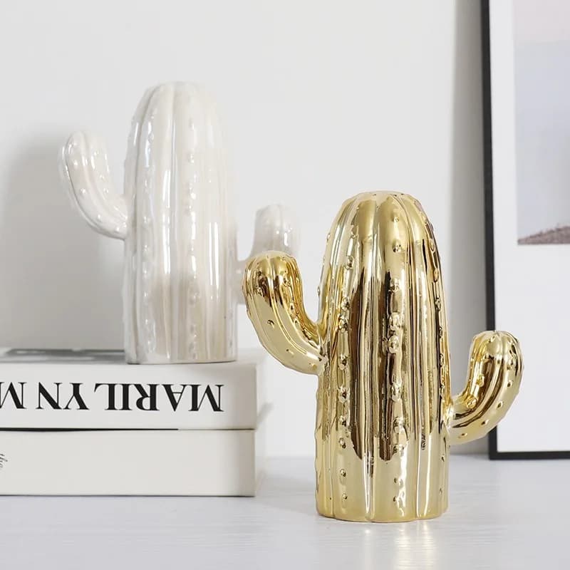 Creative Cactus Ornaments Home Decoration Living Desktop Furnishing Birthday Gifts Diy for Students Photography Props Ceramic