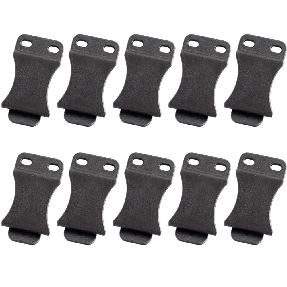 10PCS/LOT Quick Clips For 1.5" Belts Kydex Holster Belt Clip Loop with Screw Fits IWB Applications Tool Part