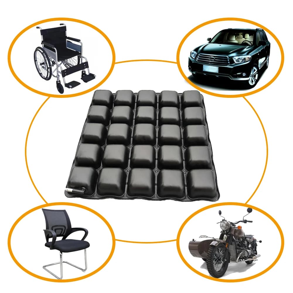 Seat Cushion Inflatable Airbag TPU For Wheelchair Accessories Motorcycle Office Car Anti-Decubitus
