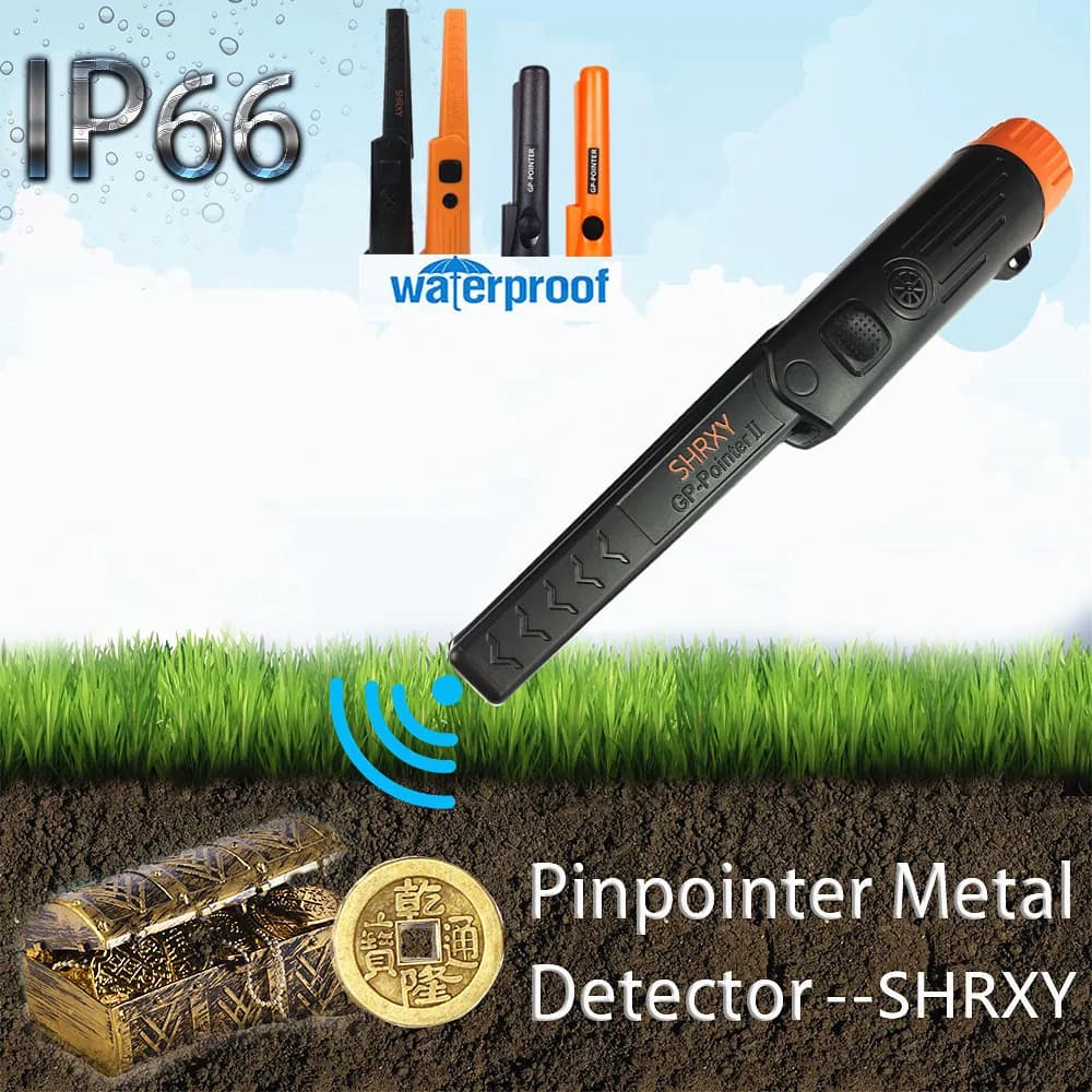 Upgrade New Pinpointing Metal Detector Pointer Static State Digger Detecting Tools Pointer Metal Detectors