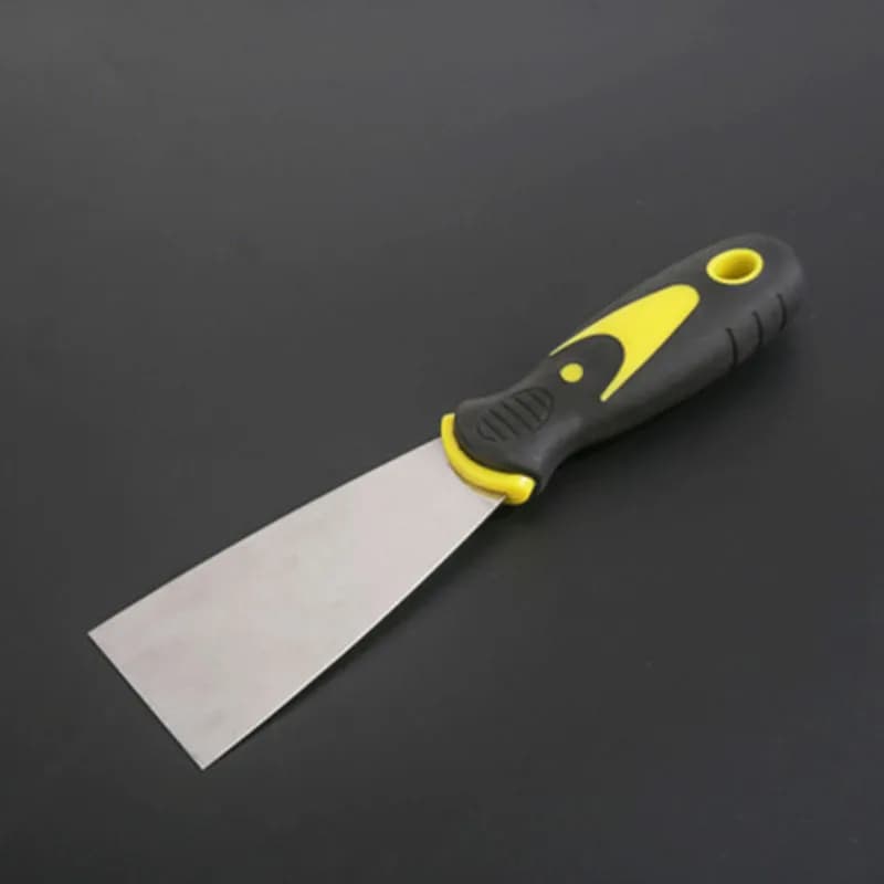 Stainless steel putty knife 1,2,3,4,5 inch Plastic handle plastering trowel Wall Scraper Shovel Flooring Tile Construction Tool