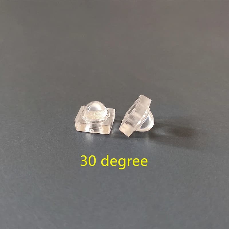 #FMCI-7.92 High quality 2835 Led optical Lens, Size 7.92X6.81mm, 30, 60 degree, Grinding surface, PMMA materials