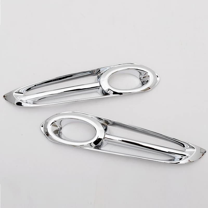 for Honda Vezel HRV HR-V ABS Chrome 2014 15 2016 2017 2018 Accessories Car Front Rear Back Fog Light Lamp Frame Cover Trim 2pcs