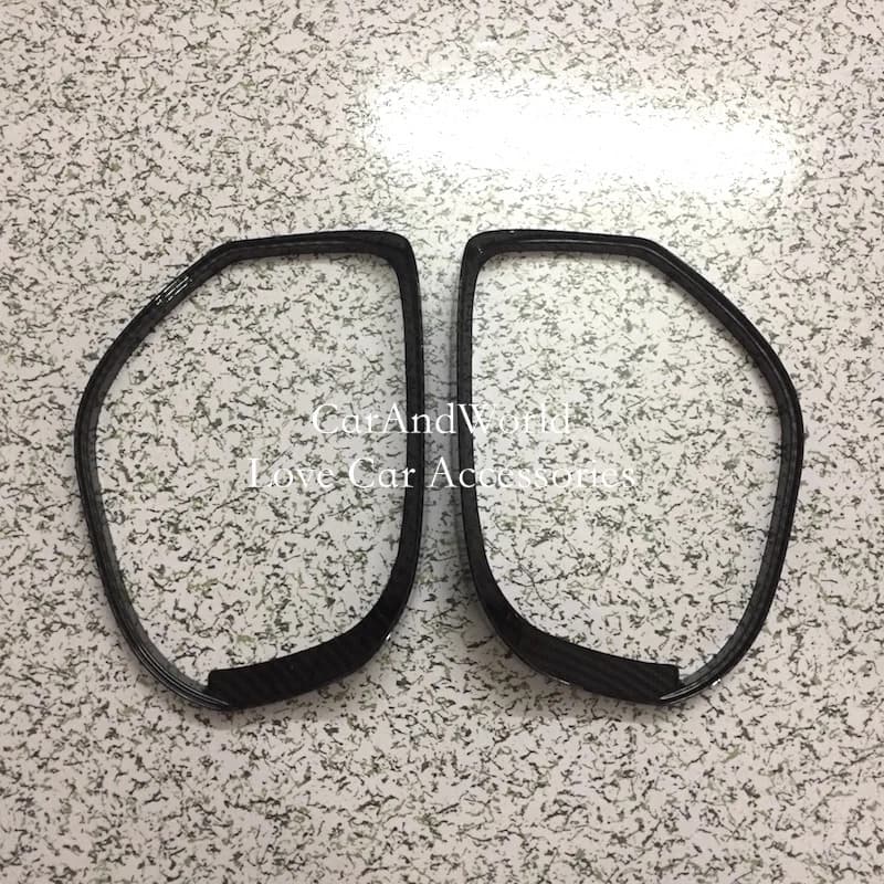 For Mitsubishi Outlander 2013-2021 Rear View Mirror Rain Eyebrows Cover Door Side Rearview Mirrors Protector Trims Car Accessory