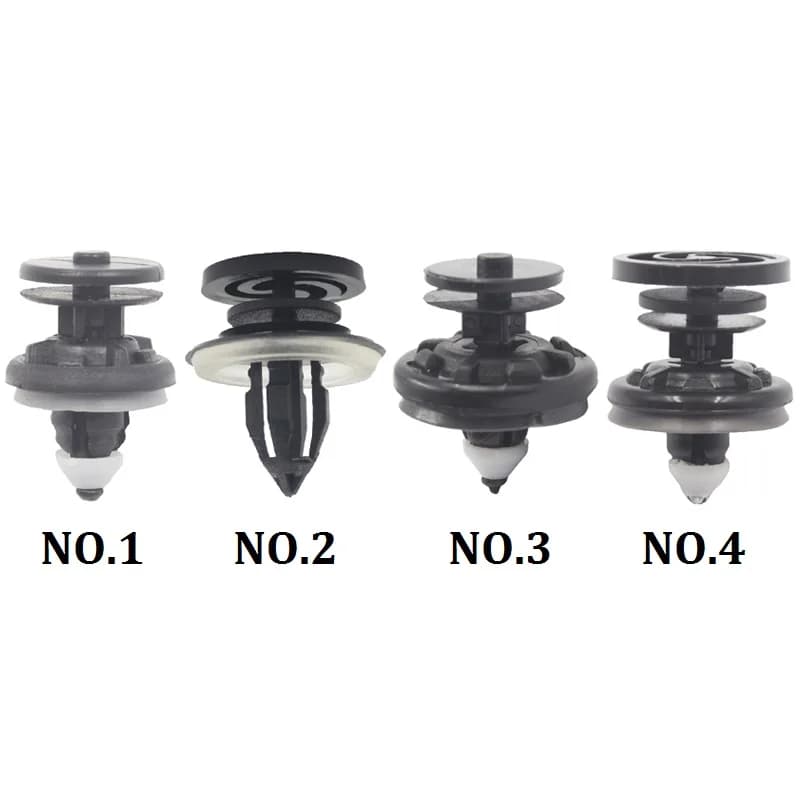 Auto Door Card Trim Panel Fixing Clips Interior Plastic Fastener For VW Audi Ford Skoda