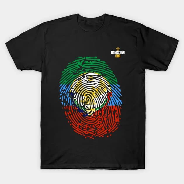 Dagestan DNA Dagedestan Flag Men's T Shirt