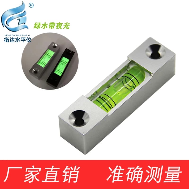 Metal long bubble level high-precision mini measuring level 5815