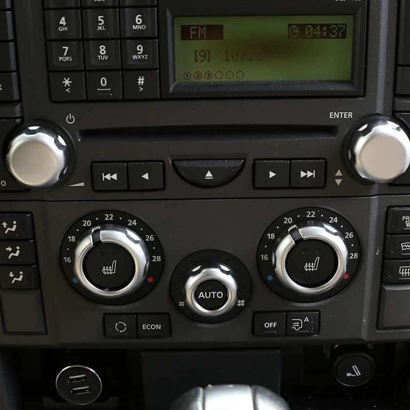 For Land Rover Discovery 3 LR3 04-09 Air conditioning volume knob For Land Rover Range Rover Sport L320 05-08 Car Accessories