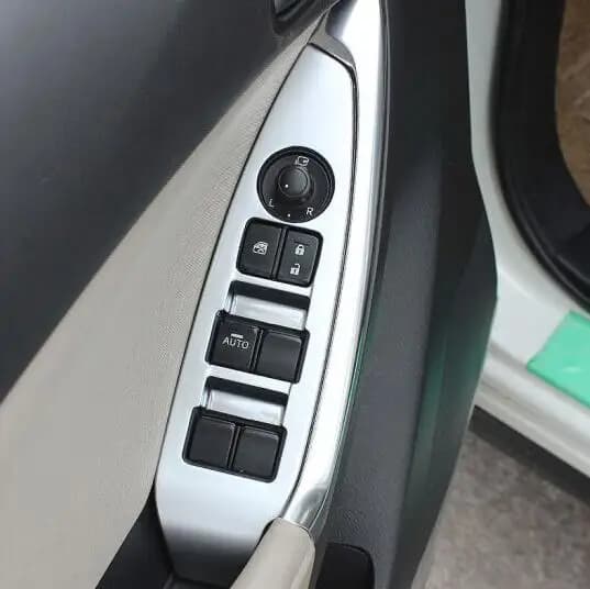 ABS Matte for Mazda CX-5 CX5 Accessories 2013-2016 LHD Door Window glass Lift Control Switch Panel Cover Trim Car Styling