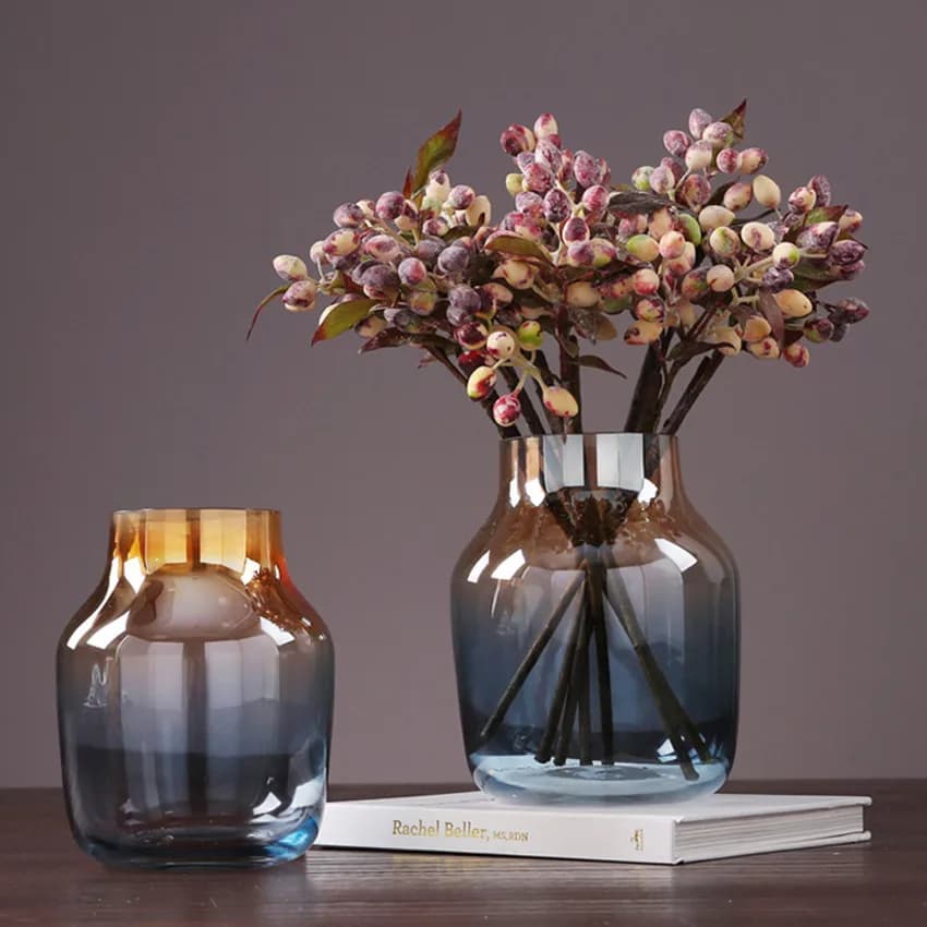 Modern Glass Vases, Colorful Terrarium Containers, Crafts Tabletop Bottles, Wedding Ornaments, Flower Pot Home Decor Accessories
