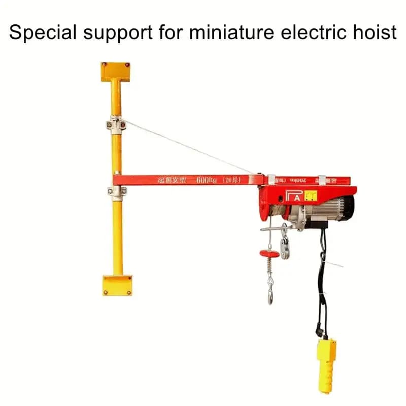 Electric hoist special bracket wall column hoist bracket mini household crane small crane