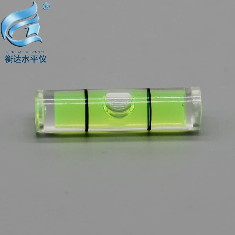 (100 pcs/batch) 7*26mm portable cylindrical horizontal bubble high precision level bubble level