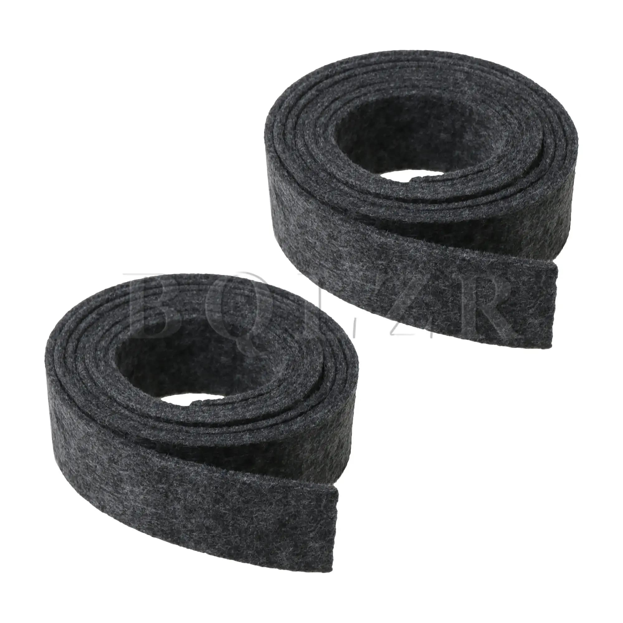 BQLZR 2 Pcs 33001807 Dryer Drum Felt Seal Kit Gray Professional Replacement Parts for Laundry Dryer