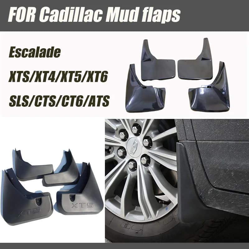For Cadillac ATS CT6 CTS SLS SRX XTS XT4 XT5  Escalade mudguards mud flaps splash guards car fenders car accessories 2007-2020