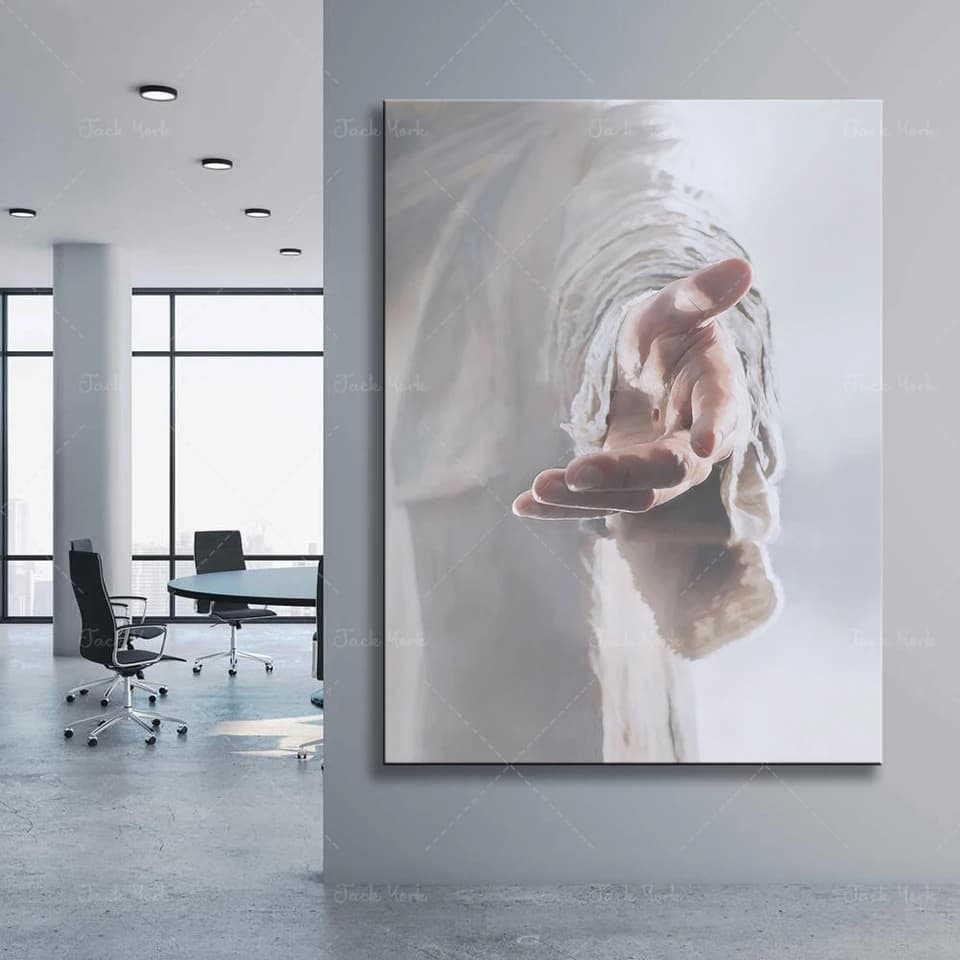 Give me your hand Sec Vertical Poster, Jesus poster